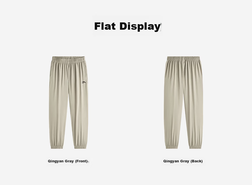Anta Kids Pants Boys Girls 2026 Summer Quick-Dry Breathable Cooling Sports Long Pants A72627501 48